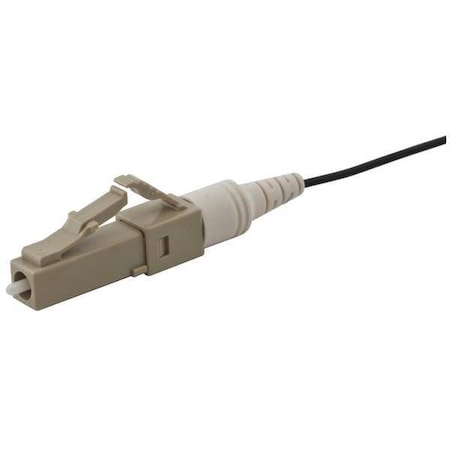 Hubbell Premise Wiring Fiber Optic Connector, Fiber, Beige, PK12 FCLC900K62M12