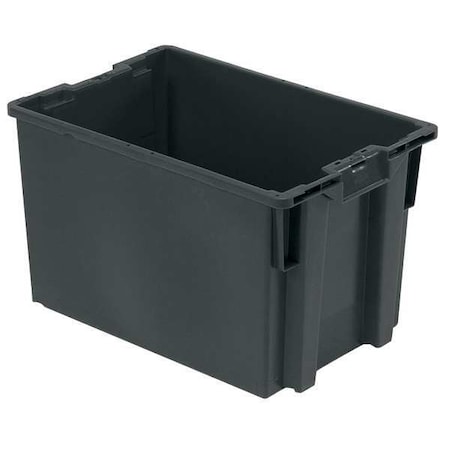 Orbis Stack and Nest Bin, High Density Polyethylene, Gray GS6040-36 GRAY