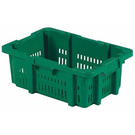 Orbis Stack and Nest Bin, High Density Polyethylene, Green NPL654 GREEN