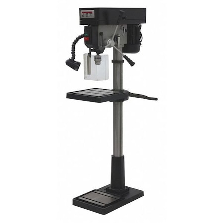 Jet Floor Drill Press, Belt, 16-7/8 in., 1 HP IDP-17