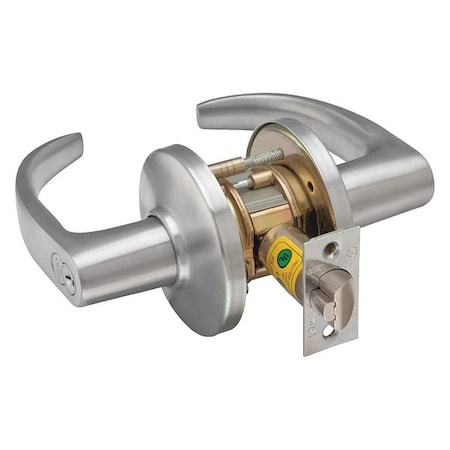 Best Lever Lockset, Mechanical, Entrance, Grd. 2 9K37AB14DS3626