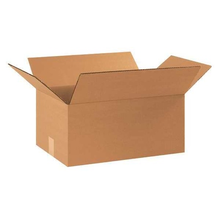 Partners Brand 10 in x 8 in x 6 in Heavy-Duty Box, Kraft, Corrugate, Single Wall, 44 ECT, 25 PK HD1086