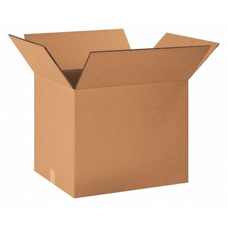 Shipping Carton,Kraft,20" L,16" W,16" D (Pk-10)