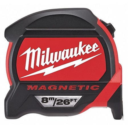 Milwaukee Tool 26 ft./8m Tape Measure, 1" Blade 48-22-7225