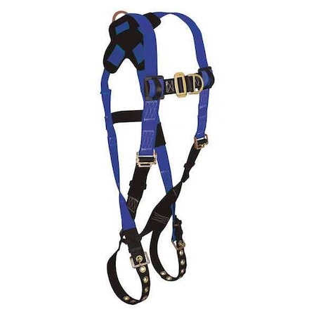 Condor Condor Full Body Harness, XL, 425 lb., Mating Chest/ Tongue Leg Straps, Back, Chest D-Ring G7021FDXL