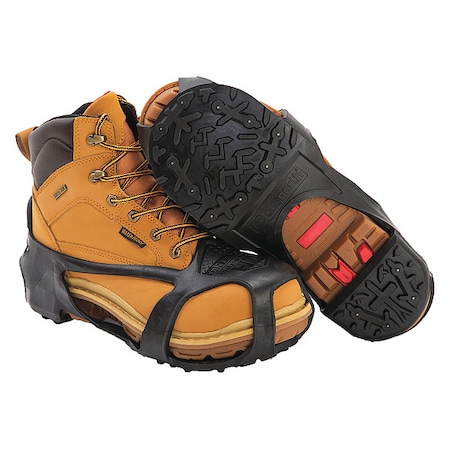 Due North Heavy Duty Traction Aid, Ice Traction Device, Rubber, Tungsten Carbide Spikes, Unisex, Size XL V3550570-XL