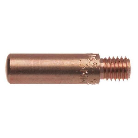 Tweco Contact Tip, 16 Series, Threaded, PK25 11601105