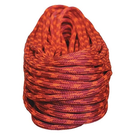 All Gear Climbing Rope, PES, 7/16 In. dia., 120 ft L AG24SP716120RO