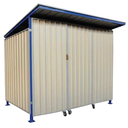 Zoro Select Outdoor Storage Building, 345 cu.ft. 49P399