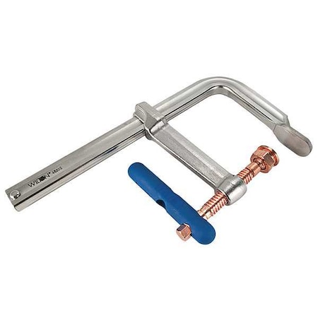 Wilton 48" F-Clamp with Copper-Plated Steel Handle and 7" Throat Depth 4800S-48C