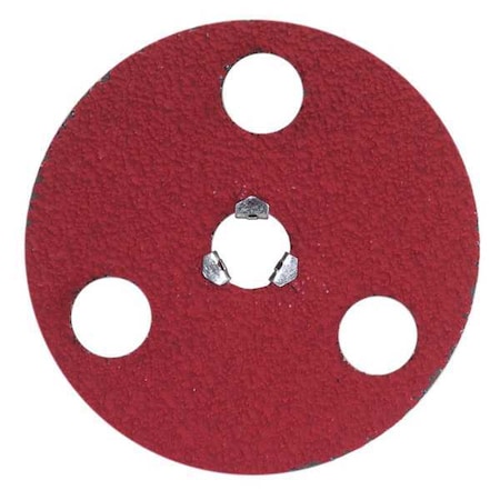 Norton Abrasives Qk Change Disc, Ceramic, 5 in, 60G, TS 77696008477