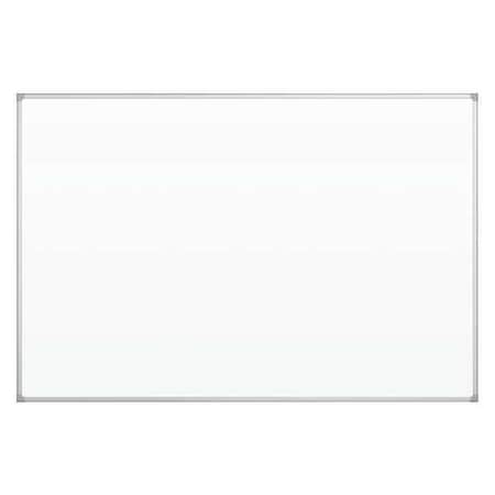Best-Rite Projection Board, Porcelain, 48 in, 72 in, Aluminum Frame, White, Gloss 2G5KG