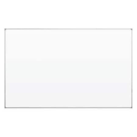 Best-Rite Projection Board, Porcelain, 60 in, 96 in, Aluminum Frame, White, Gloss 2G5KJ