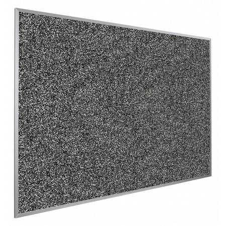 Best-Rite Bulletin Board, 48" W x 36" H, Black Board 321AC-96