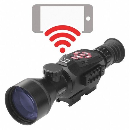 Atn Digital Rifle Scope, 5X to 20X Magnification, 9 Degrees  x 7 Degrees Field of View 658175112259