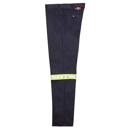 Big Bill Men's Flame Resistant Pants, 12.4 cal/sq cm, XL 9 oz 12% Nylon, 88% Cotton, Westex UltraSoft(R) 1435US9-38UN-N
