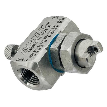 Exair Atomizing Spray Nozzle, 10 to 31 gph EB1040SS