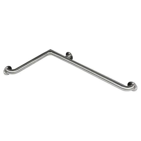 Bestcare Ligature Resistant Grab Bar, 32" L, Stainless Steel, Satin WH1109-3-R