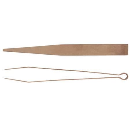 Ampco Safety Tools Tweezers, General Purpose, Fine Point Type T-40