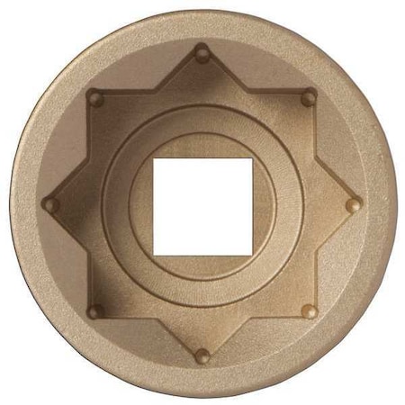 Ampco Safety Tools 3/4 in Drive Impact Socket 1 5/16 in Size Double Square Deep Depth, Natural DWI-3/4D1-5/16(8-PT)