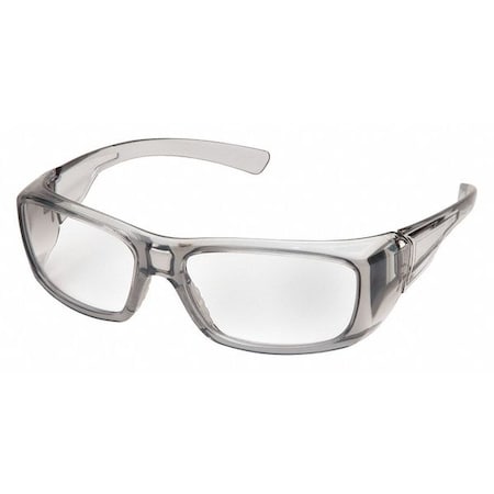Pyramex Emerge Reader Eyewear With Gray Frame And Clear Scratch-Resistant Lens SG7910D20