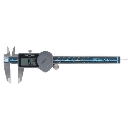 Tesa Brown & Sharpe Digital Caliper, 0-6"/0-150mm, S/S 00530094