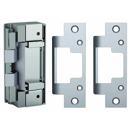 Hes Electric Door Strike, Stainless Steel, Satin Stainless, For Use With: Cylindrical Locksets 8000C