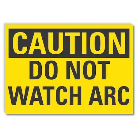 Lyle Sign, Self-Adhesive Vinyl, 3-1/2 in. H, LCU3-0242-RD_5x3.5 LCU3-0242-RD_5x3.5