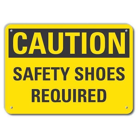 Lyle Caution Sign, Recycled Aluminum, 7 in. H, LCU3-0269-RA_10x7 LCU3-0269-RA_10x7