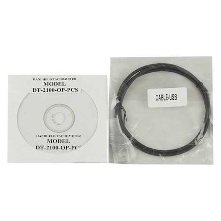 Shimpo Datalogging Software, 5-1/2" L x 5-1/2" W DT-2100-OP-PCS