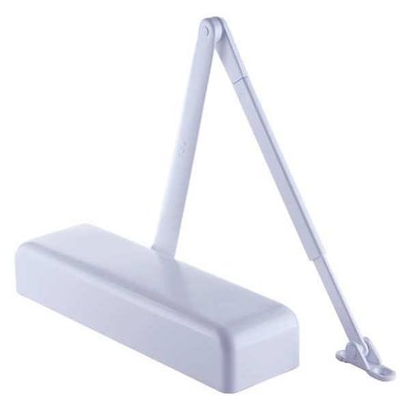 Lcn Manual, Hydraulic, 4040XP Series Surface Mounted Closers, Surface Mounted Closer, Heavy Duty White 4040XP-REG LH RAL9003