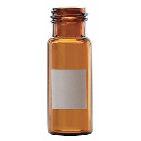 Wheaton Vial, 1.8mL, Amber, Writing Patch, PK1000 W225153