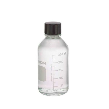 Wheaton Media Bottle, 250mL, 148mm H, PK48 219757