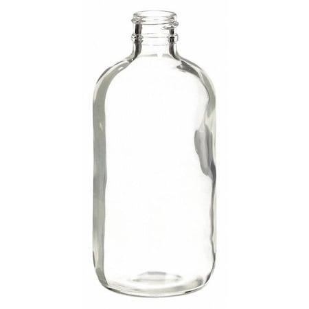 WHEATON Safety Coated Bottle, 8 oz., 140mm H, PK48 220724