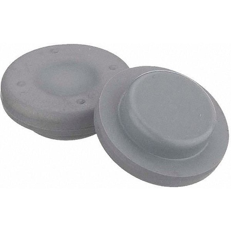 Wheaton Straight Plug Stopper, Gray, PK1000 224100-175