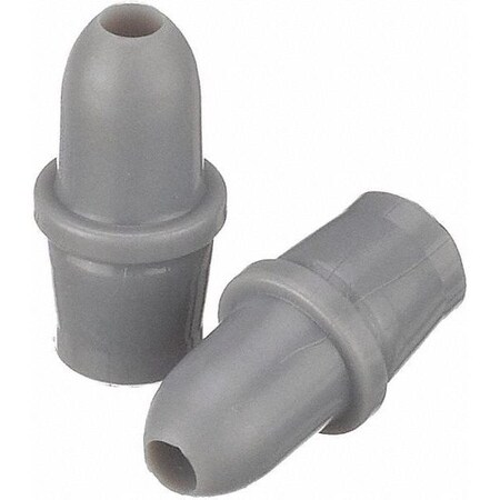 Wheaton Control Dropper TipLDPE, Gray, PK1000 W242405-A