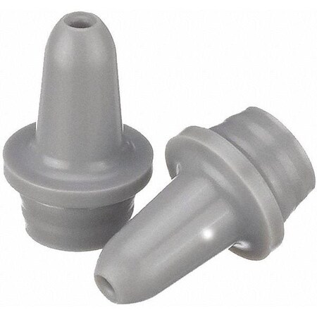 Wheaton Control Dropper TipLDPE, Gray, PK1000 W242415-A