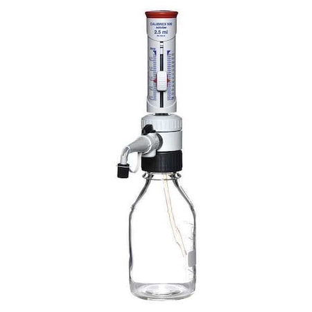 Wheaton Bottle Top Dispenser, 0.25 to 2.5mL W845018
