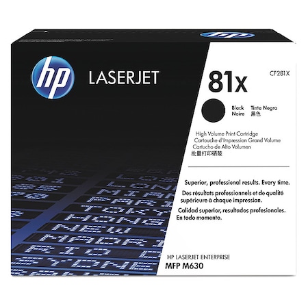 Hp High Yield Toner Cartridge, Black CF281X