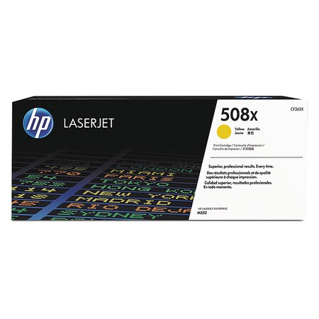 Hp High Yield Toner Cartridge, Yellow CF362X