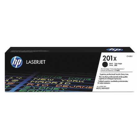 Hp High Yield Toner Cartridge, Black CF400X