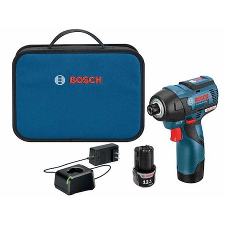 Bosch 12V 1/4" Cordless Brushless Impact Driver Kit PS42-02