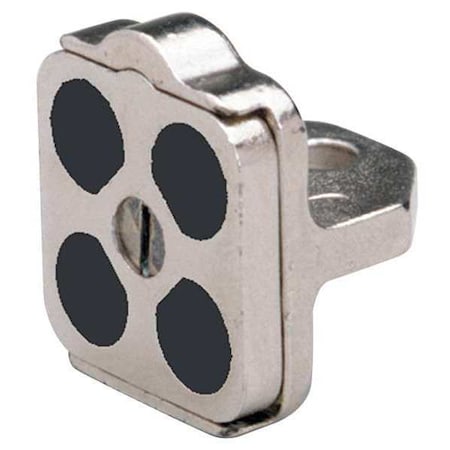 Securitech Key Cylinder Guard, 1-3/4"W X 5"H SHIELD-X63KEY