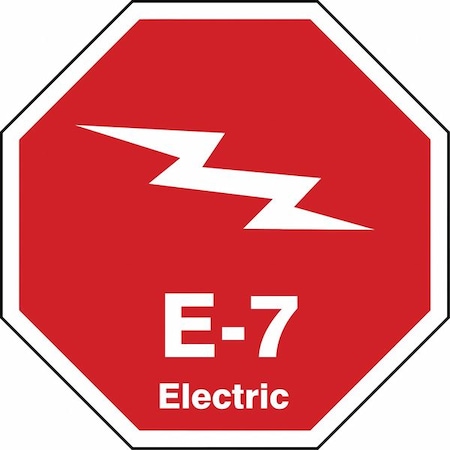 Accuform Energy Source ID Tag, No Header, vinyl, 2-1/2" Width, 2-1/2" Height, Write On Surface: No TDK307XVE