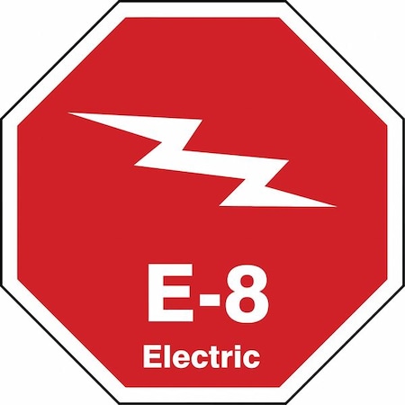 Accuform Energy Source ID Tag, No Header, vinyl, 2-1/2" Width, 2-1/2" Height, Write On Surface: No TDK308XVE
