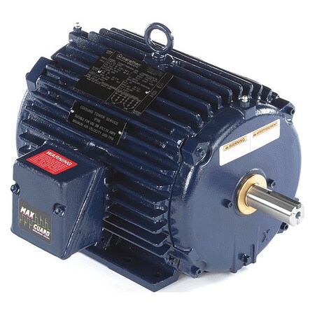Marathon Cooling Tower Motor, 3 Phase, 5 HP, 1755 Nameplate RPM, 230/460, 184TV Frame 184TTTN16545