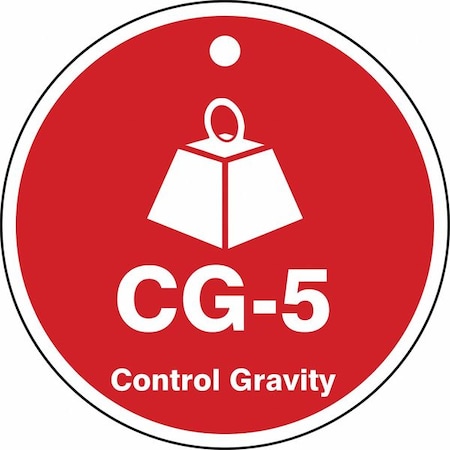 Accuform Energy Source ID Tag, No Header, Plastic, 2-1/2" Width, 2-1/2" Height, Write On Surface: No TDK105VPE