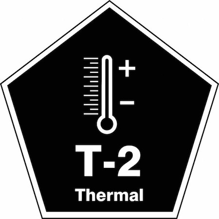 Accuform Energy Source ID Tag, No Header, vinyl, 2-1/2" Width, 2-1/2" Height, Write On Surface: No TDK802XVE