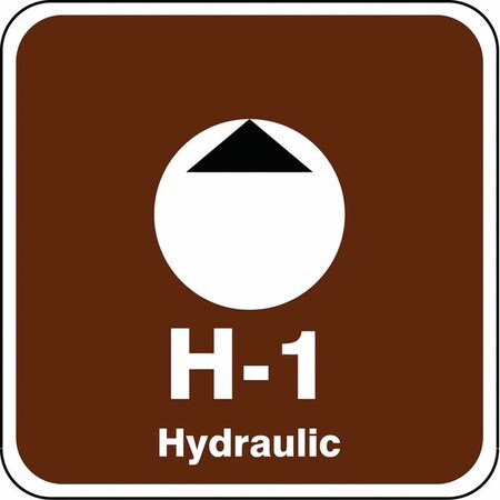 Accuform Energy Source ID Tag, No Header, vinyl, 2-1/2" Width, 2-1/2" Height, Write On Surface: No TDK501XVE