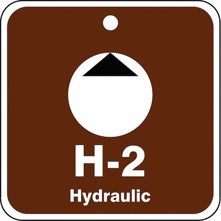 Accuform Energy Source ID Tag, No Header, Plastic, 2-1/2" Width, 2-1/2" Height, Write On Surface: No TDK502VPE